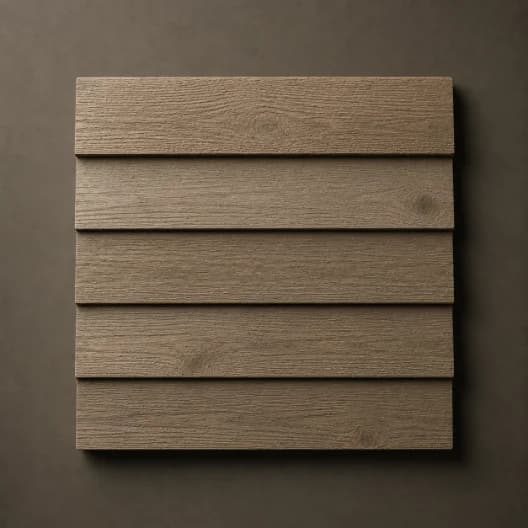 Wood siding