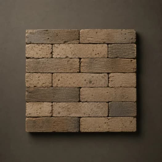 Wood-mold brick