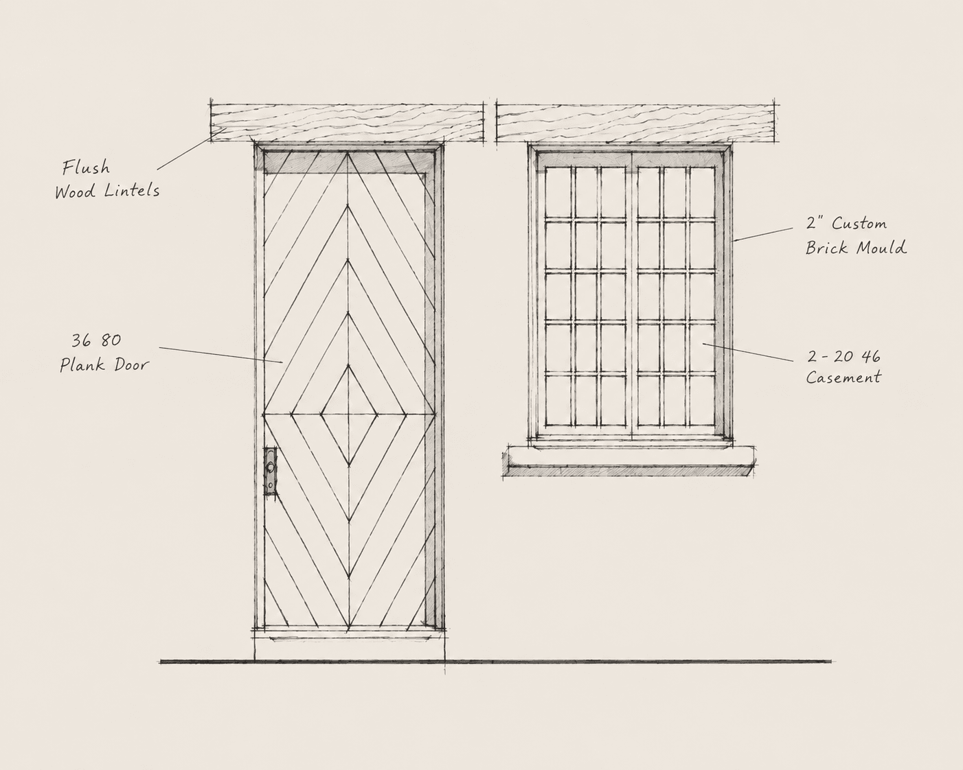 Arts & Crafts elevation study