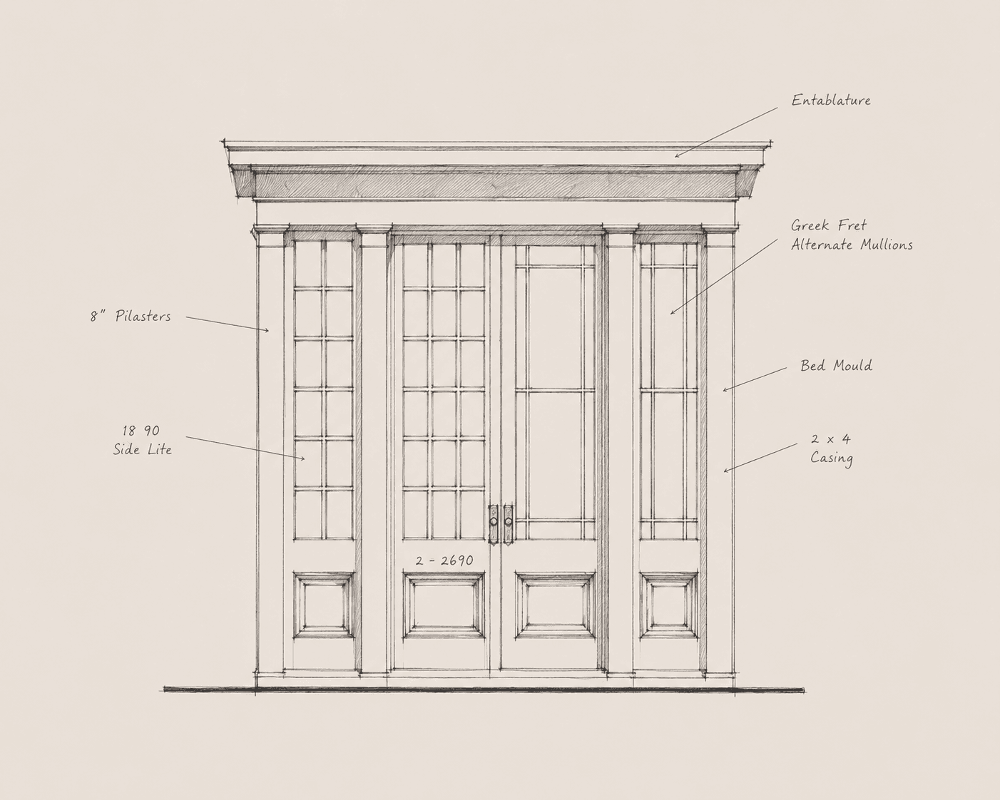 Vernacular elevation study